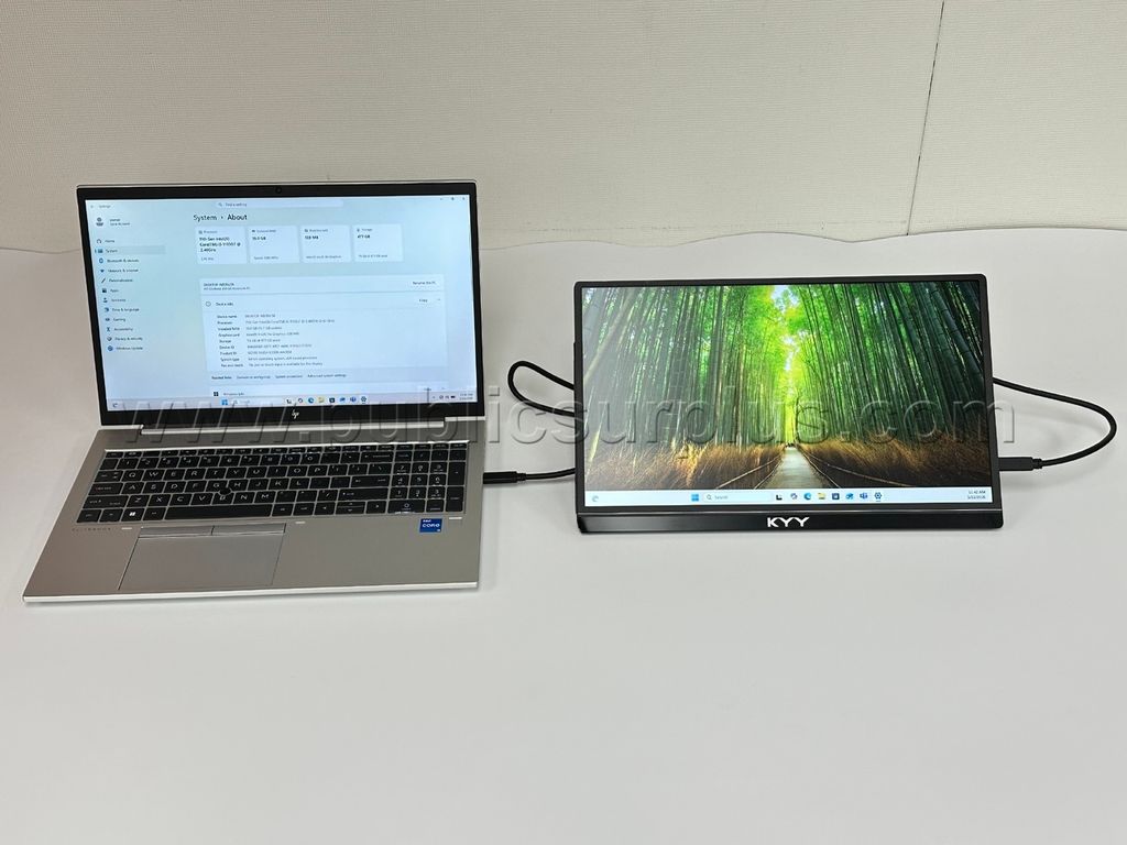 1 HP EliteBook 850 with Portable screen - Windows 11 - Shipping $20.00 /RA — photo 1