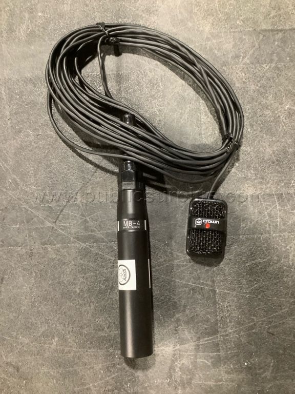 7973 - Crown MB-4 Super Cardioid Boundary Mic — photo 1