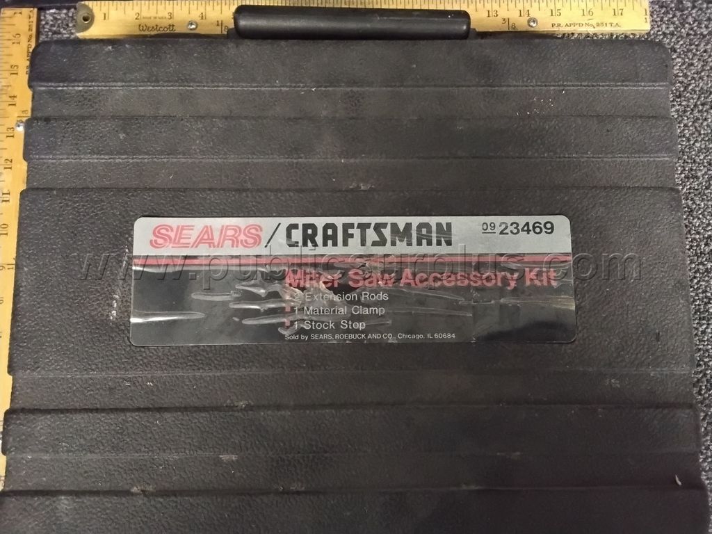 Craftsman Miter Saw Accessory Kit - K — photo 1