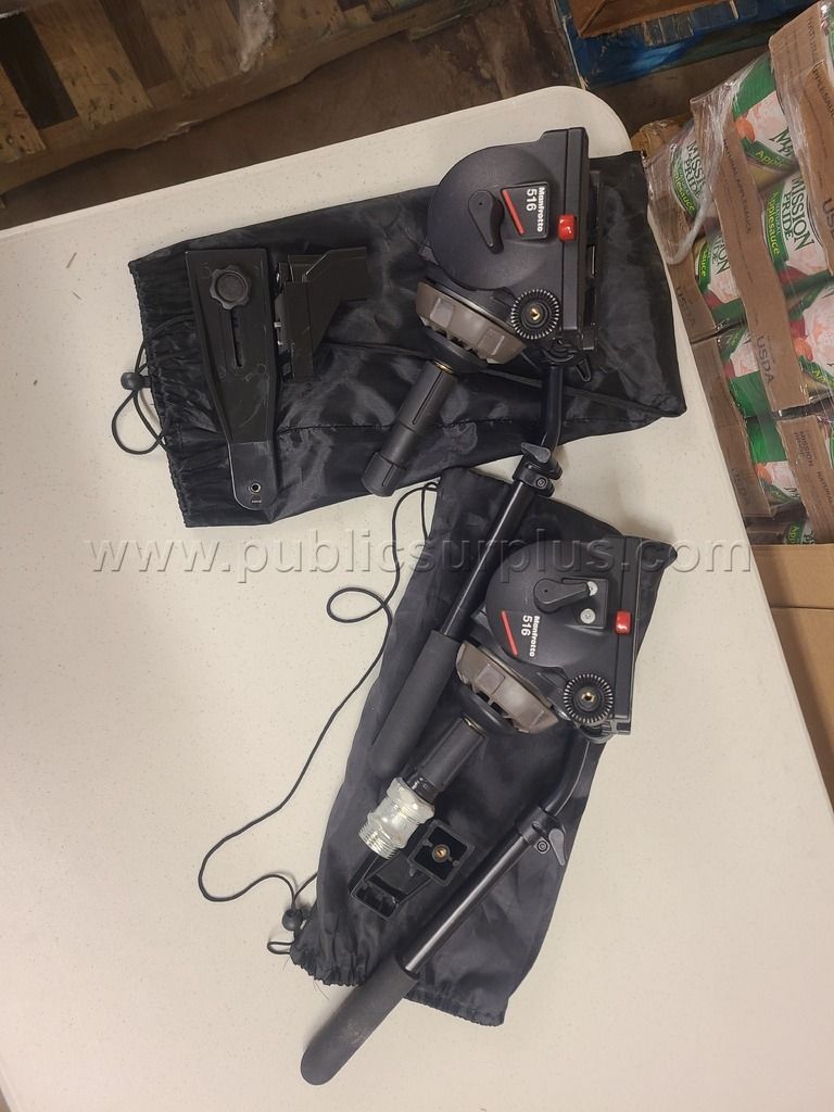 2- Manfretto 516 Tripod Heads — photo 1