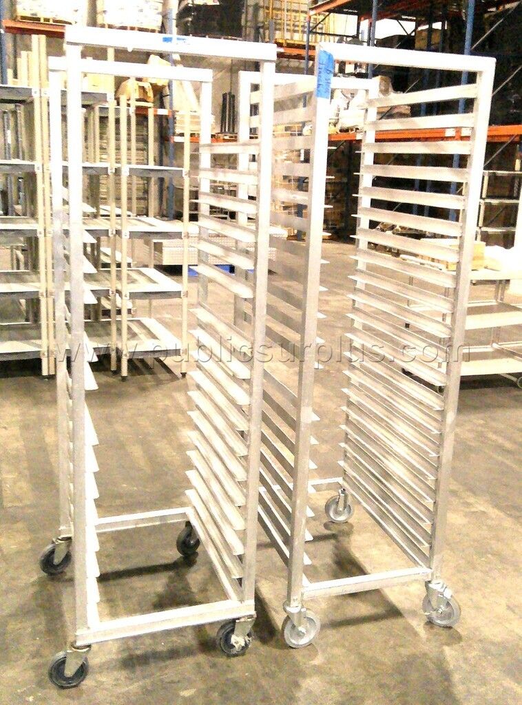 2 Aluminum Baker's Racks - photo 1