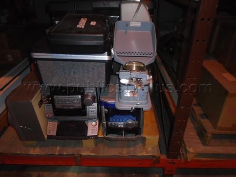 STERO & SPEAKERS & MONEY COIN COUNTER & DVD PLAYER....ECT