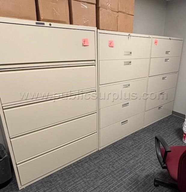 8 Lateral File Cabinets — photo 1