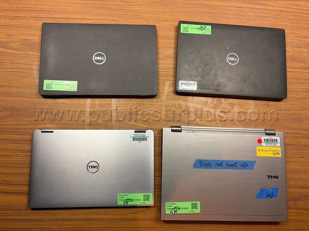 (4) Dell Laptops - photo 1