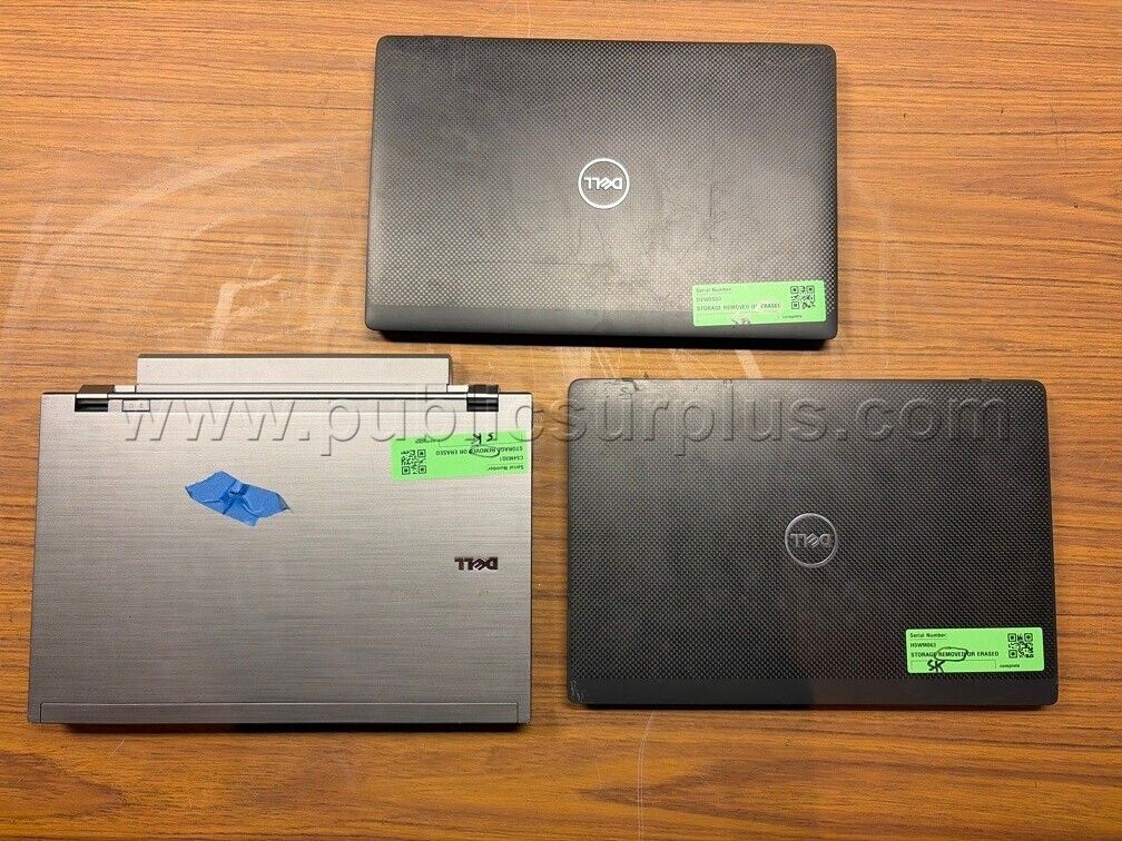 (3) Dell Laptops - photo 1
