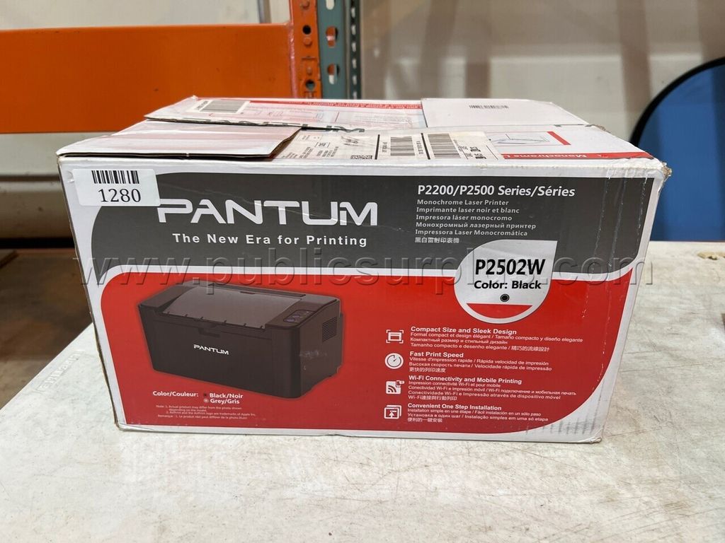 Pantum P2502W Printer And Toner — photo 1