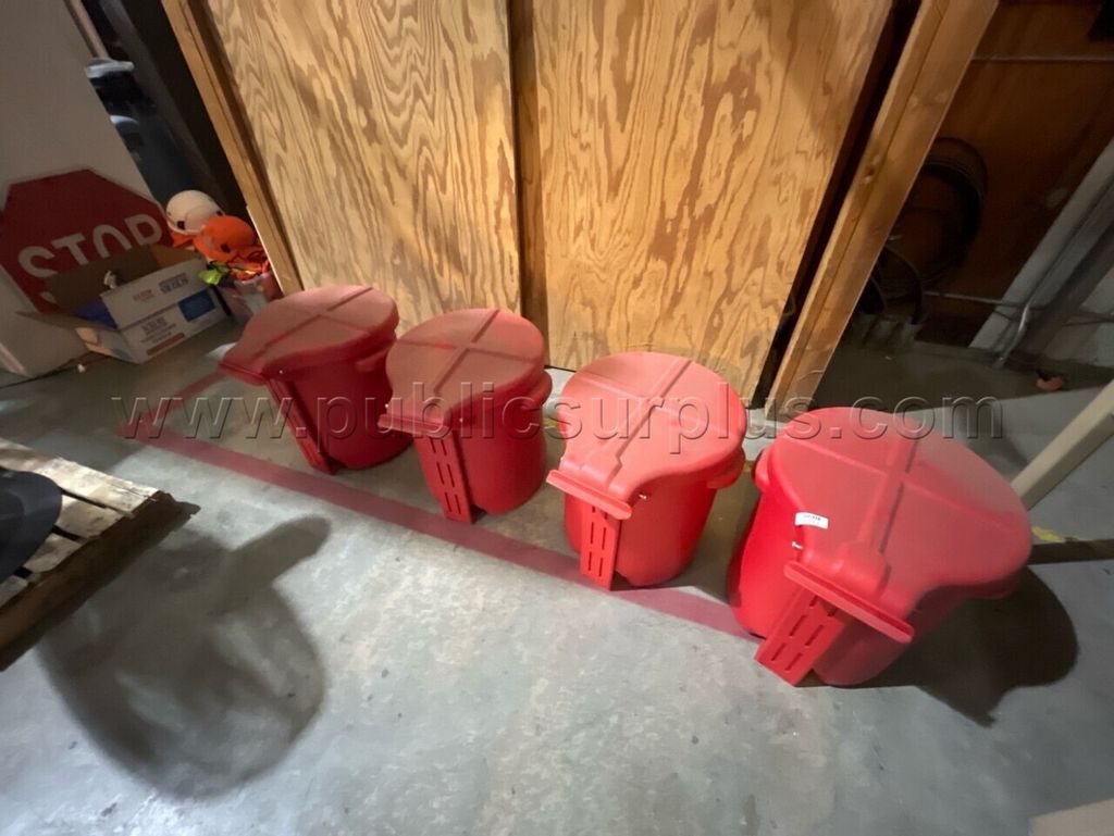 Lot Of Biohazard Containers — photo 1