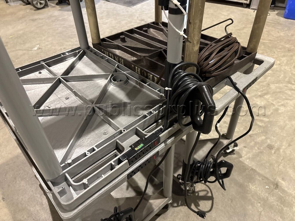 Lot of 4 Rolling Media Carts - photo 1