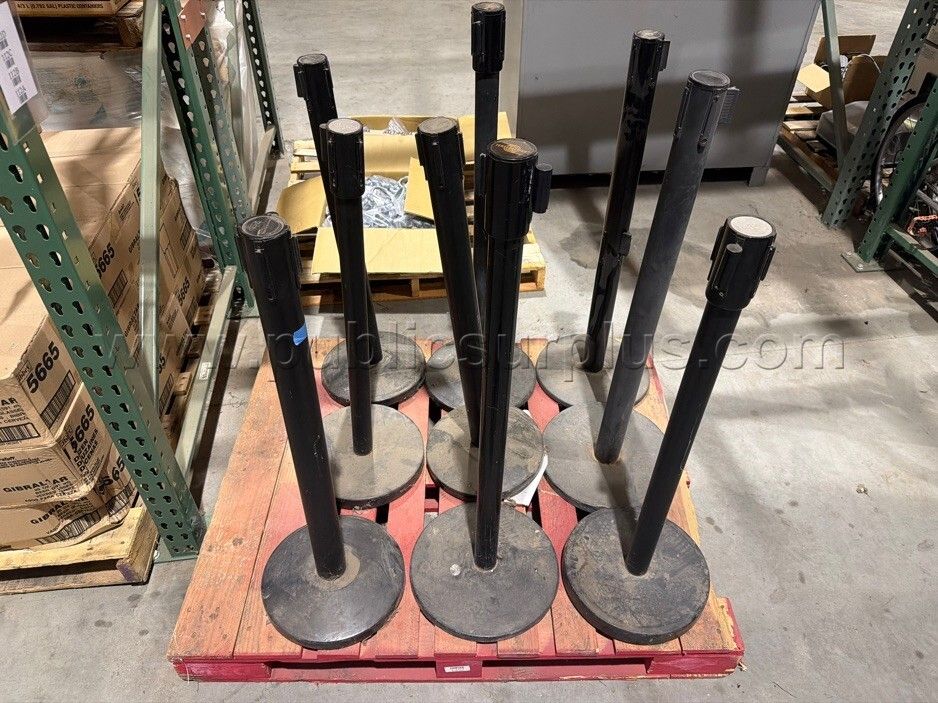 Pallet Of 9 Stansions - photo 1