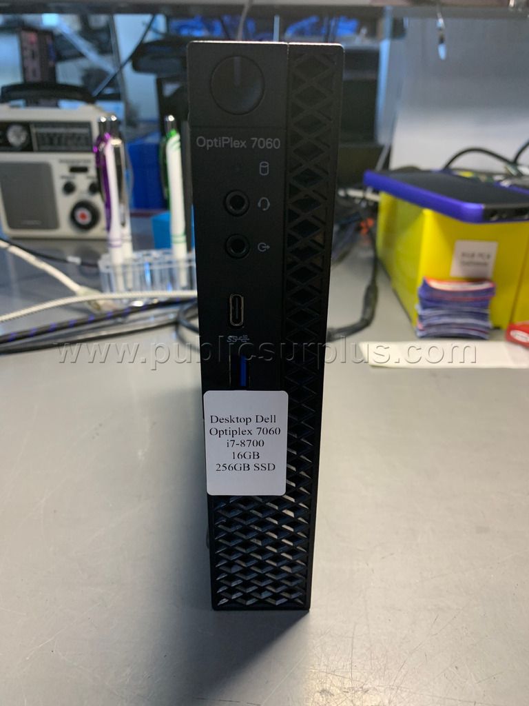 Dell Optiplex 7060 Micro Computer - TJB - Z1-22 — photo 1