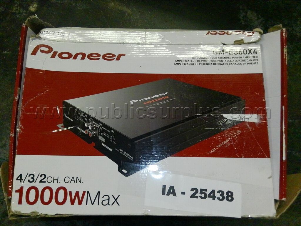 Pioneer Amplifier ~ IA-25438 - photo 1