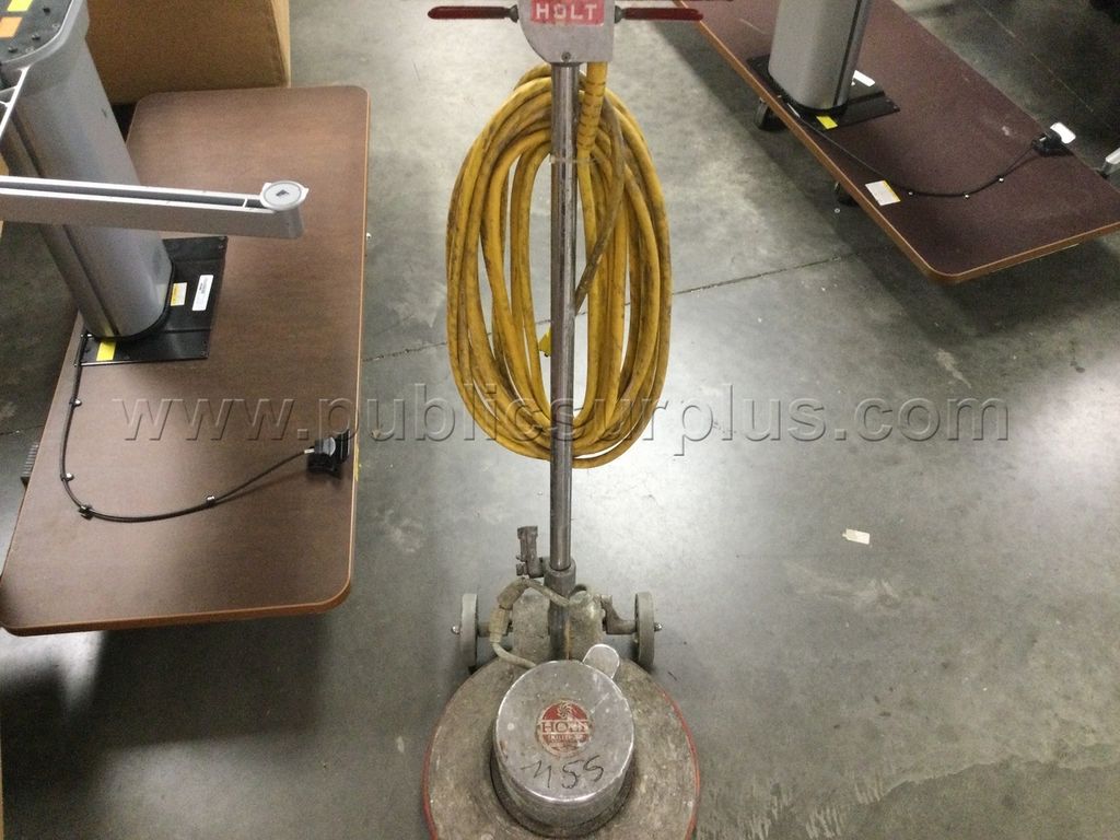 ONE HOLT FLOOR BUFFER - SOLD AS IS - 669 — photo 1