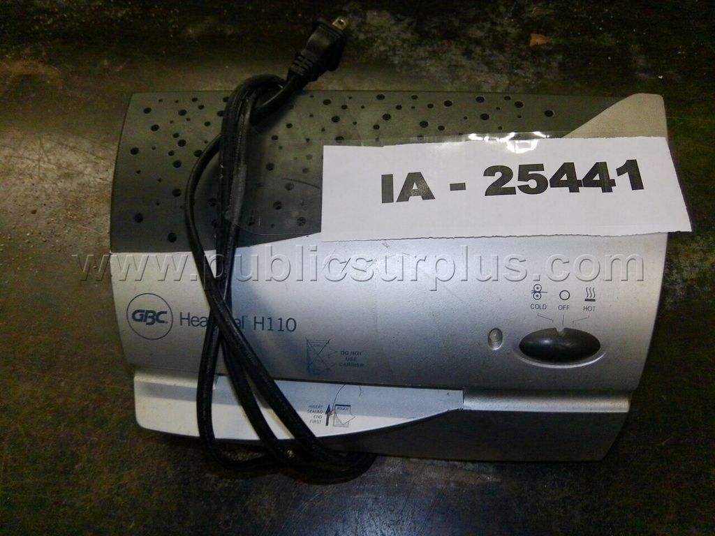 GBC Laminator ~ IA-25441 - photo 1