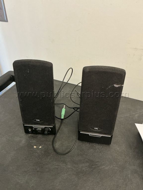 WIRED PA COMPUTER SPEAKERS - photo 1