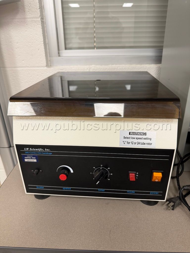 LW Scientific Combo Microhematocrit & Test-Tube Centrifuge — photo 1