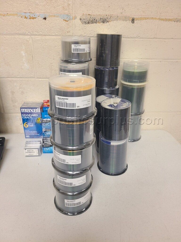 Blank DVD/CD and DVC — photo 1