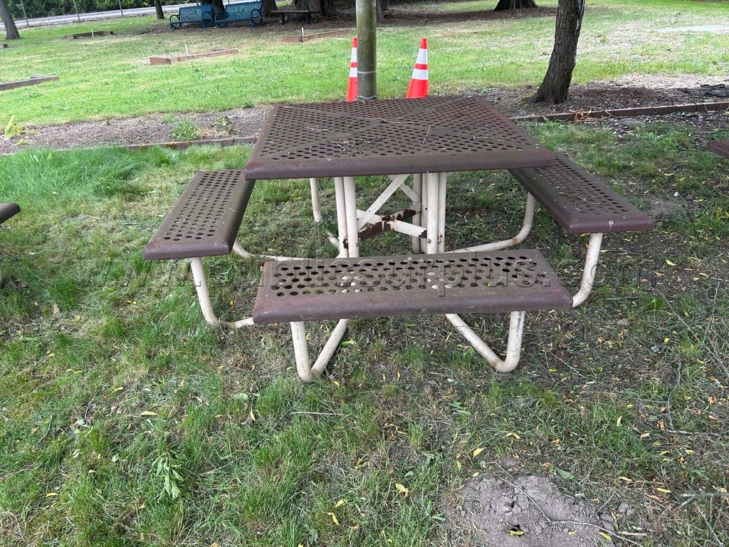 Metal Picnic table — photo 1