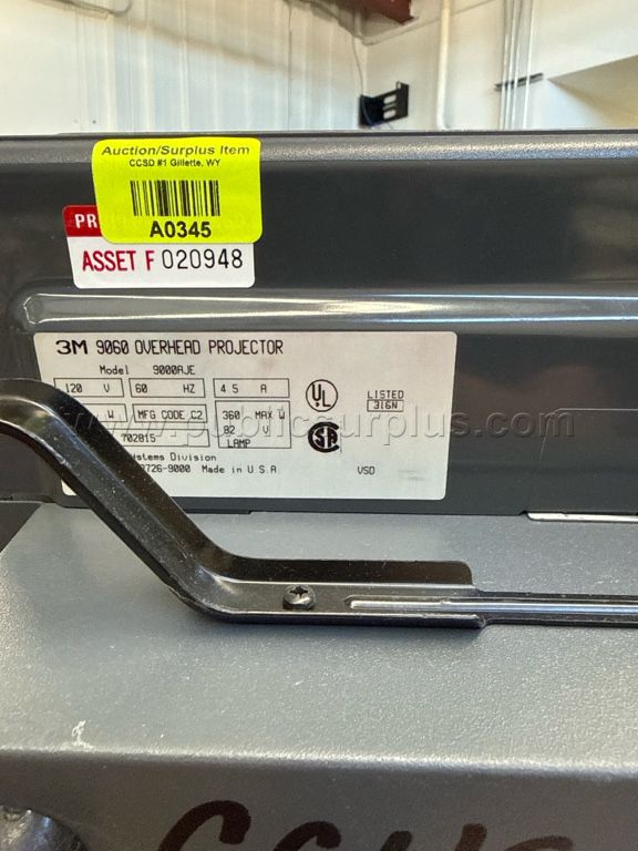 3M Overhead Projector 9060, 9020948, A0345 — photo 1