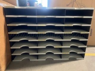 Desktop Mail / Paper Organizer - 21 Compartments — photo 1