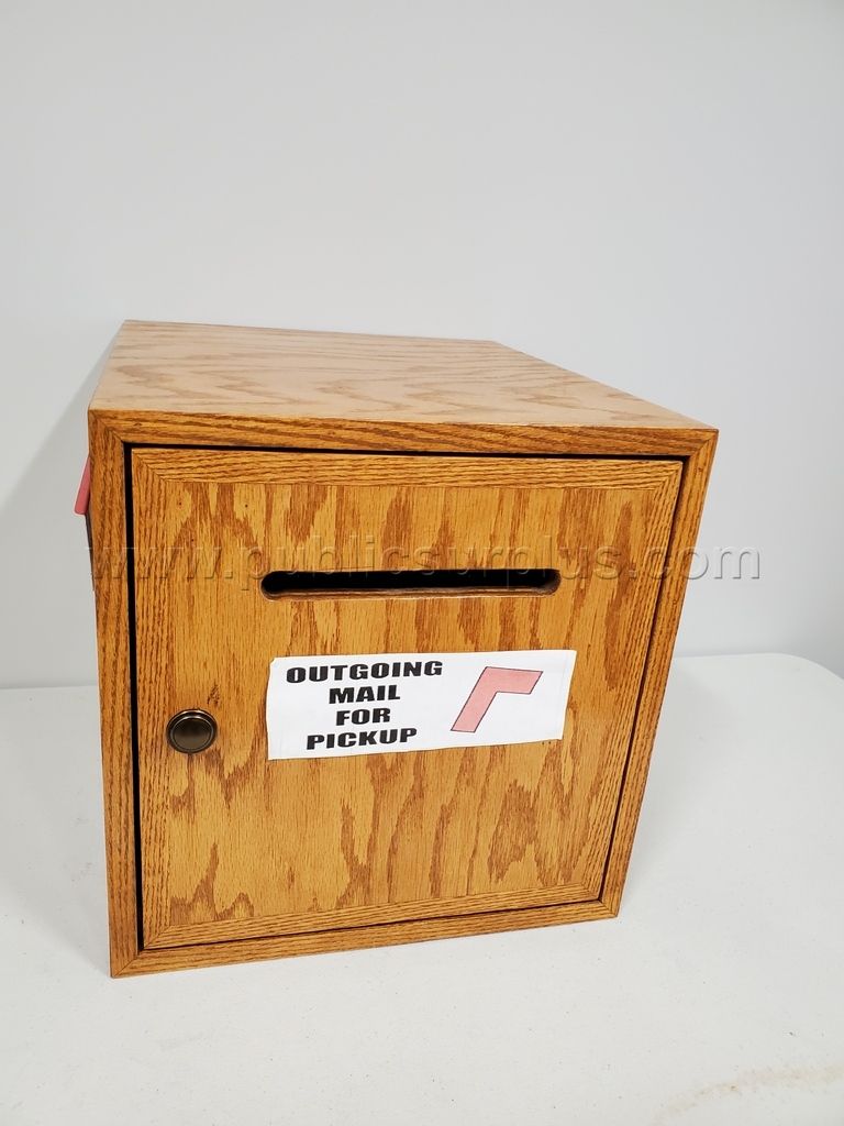 Mail Holder (Large Wood Box) — photo 1