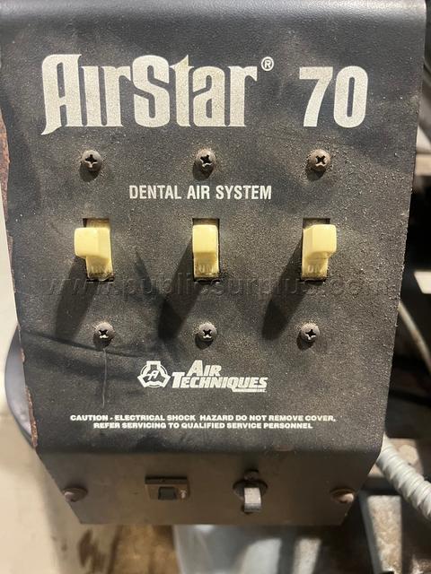 Air Techniques AirStar 70 Dental Air Compressor System - Row AA4 - CF
