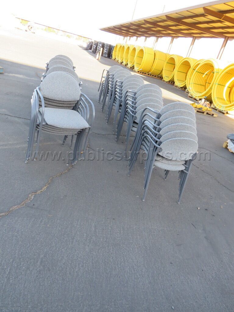 Lot of Stacking Chairs — photo 1