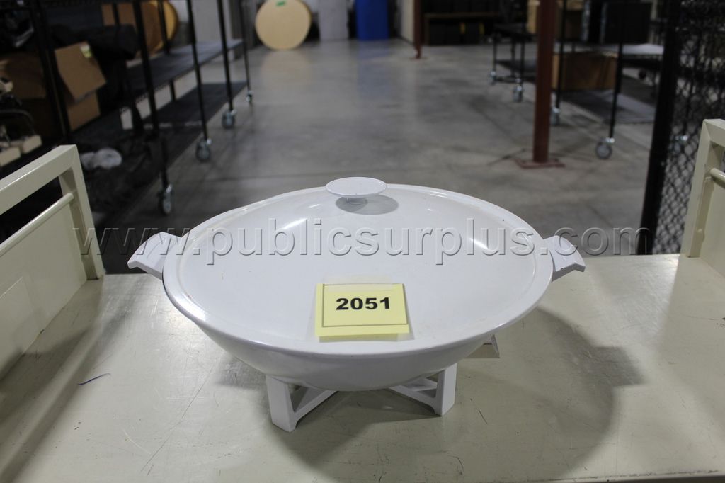 white cooking aluminum pan ~2051~ — photo 1