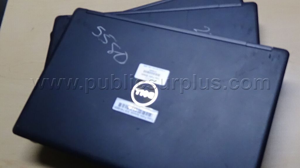Lot of (3) Used Dell Latitude 5580 Laptops - photo 1