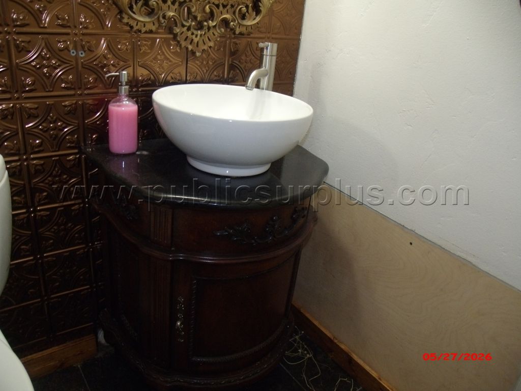 Stand Alone Sink and Cabinet — photo 1