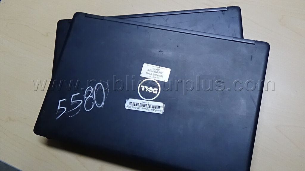 Lot of (2) Used Dell Latitude 5580 Laptops - photo 1