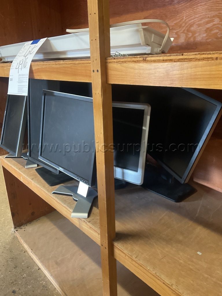 9-Computer Monitors Lot # 4919 — photo 1