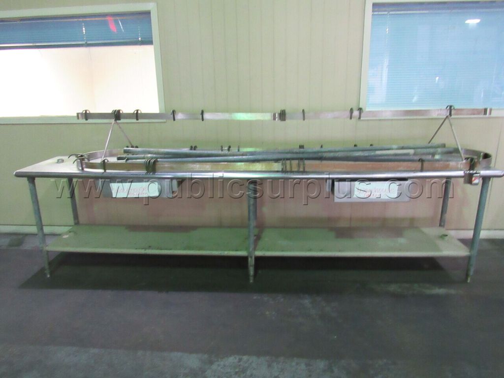 STAINLESS STEEL TABLE — photo 1