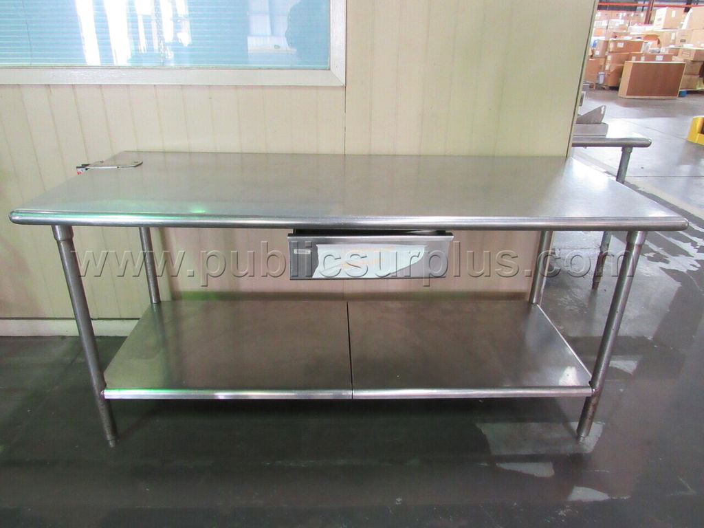 STAINLESS STEEL TABLE - photo 1