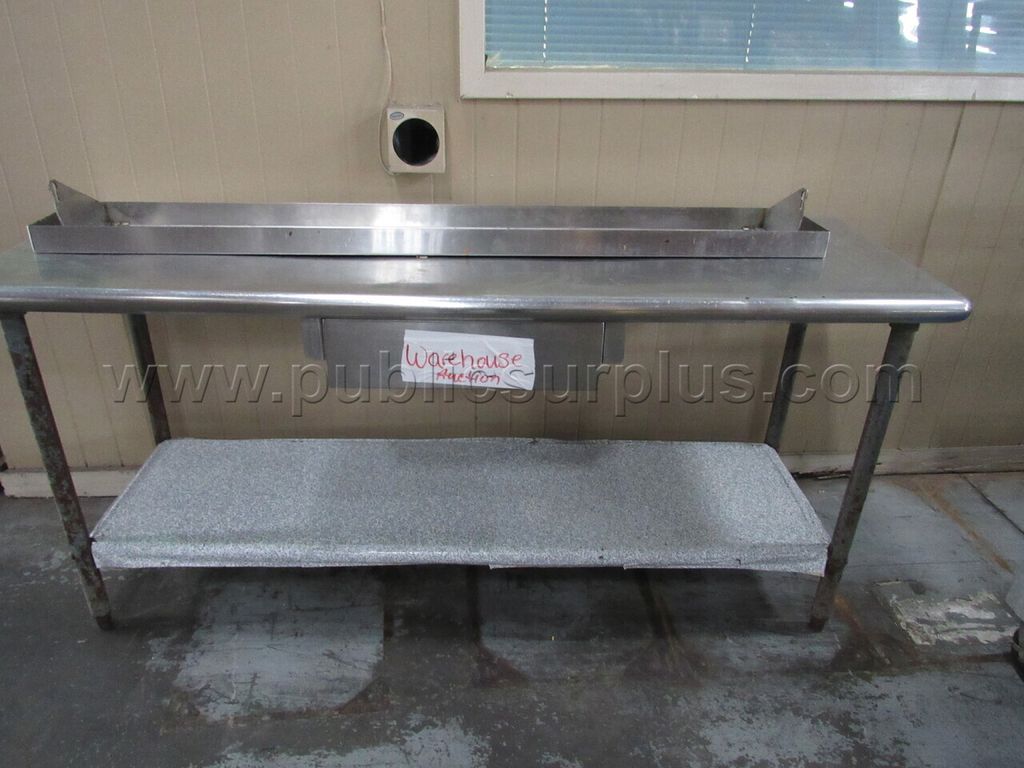 STAINLESS STEEL TABLE - photo 1