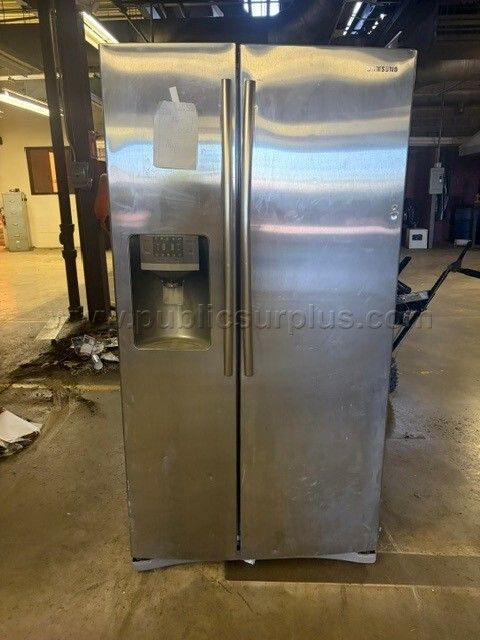 Stainless Steel Side-by-Side Refrigerator — photo 1