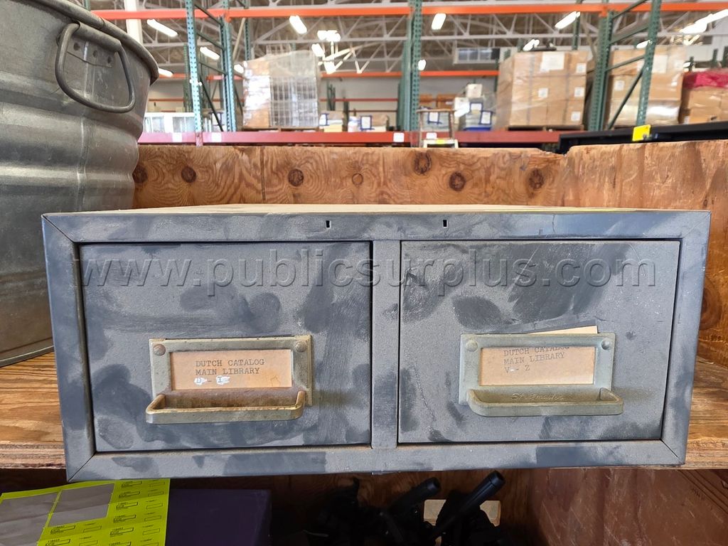 Metal Card Catalogue (118450) — photo 1