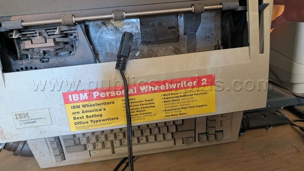 IBM Personal Wheel Writer - photo 1
