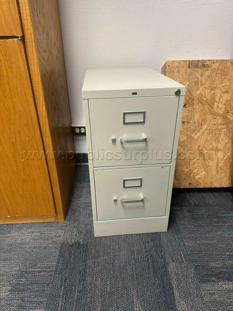 Two Drawer File Cabinet — photo 1
