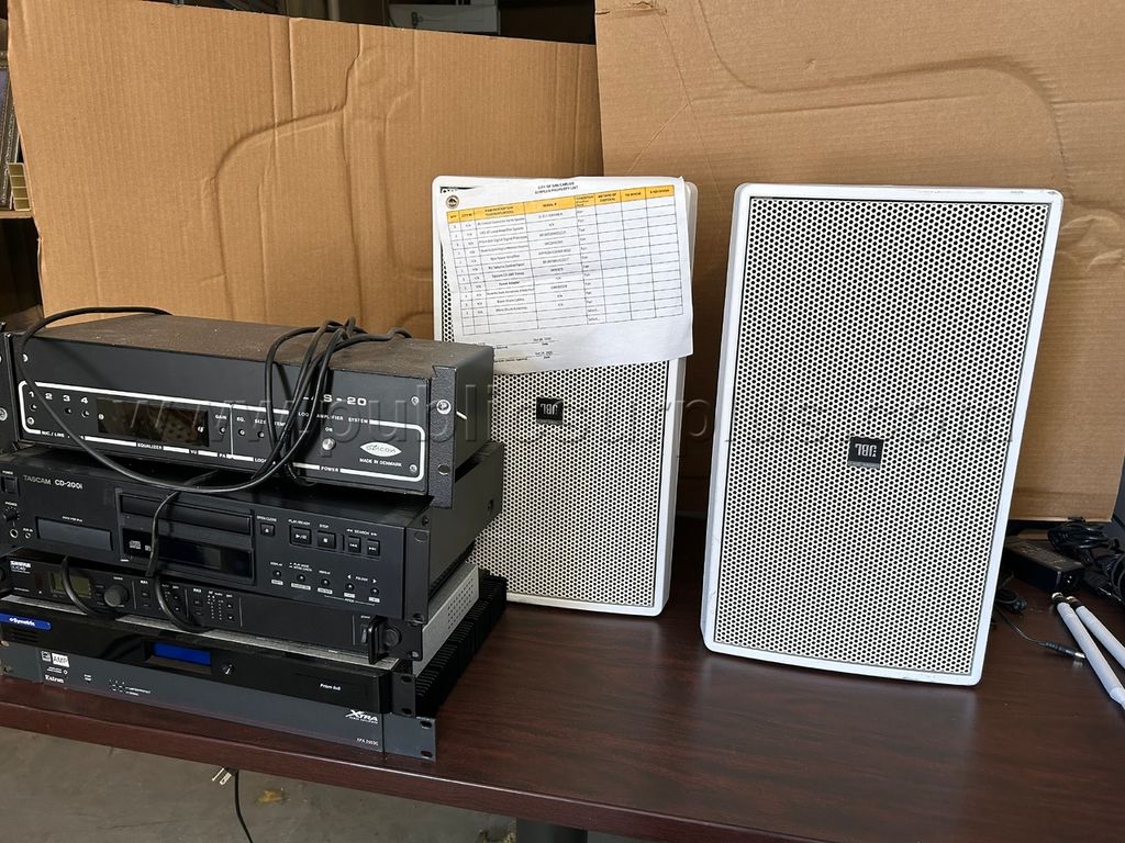 PA sound system — photo 1