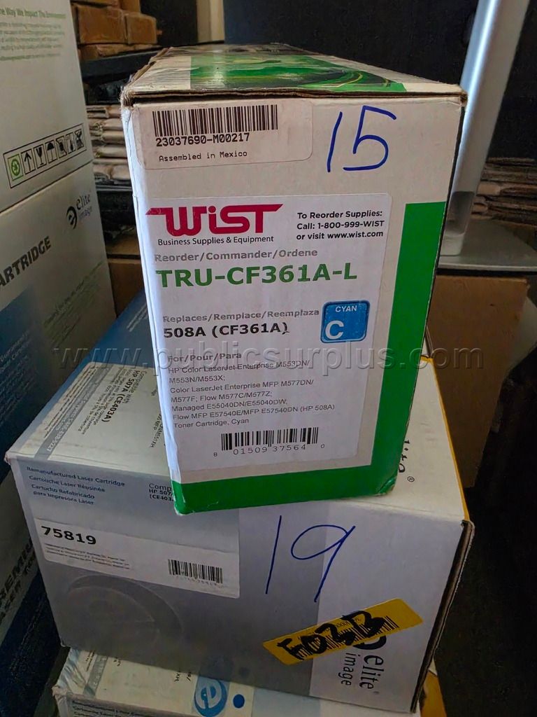 HP Ink - WIST Cartridge TRU-CF361A-L - CYAN - photo 1