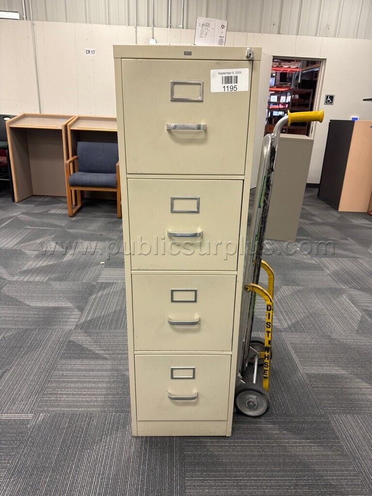 4 Drawer File Cabinet — photo 1