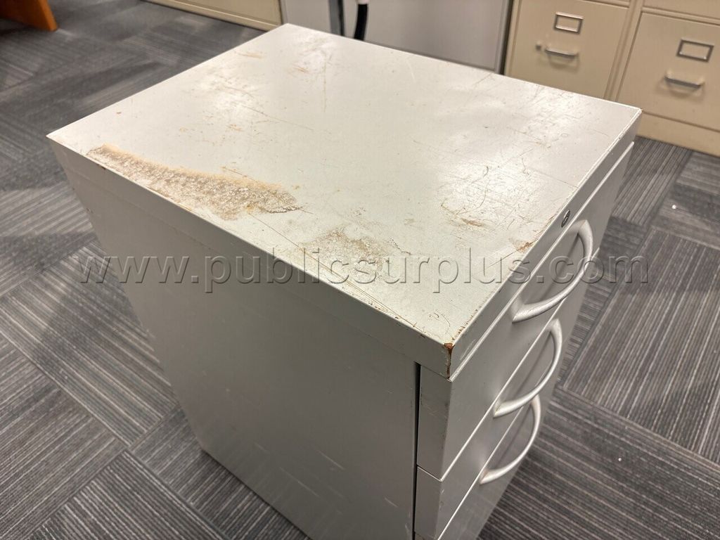 Three Drawer Filing Cabinet — photo 1