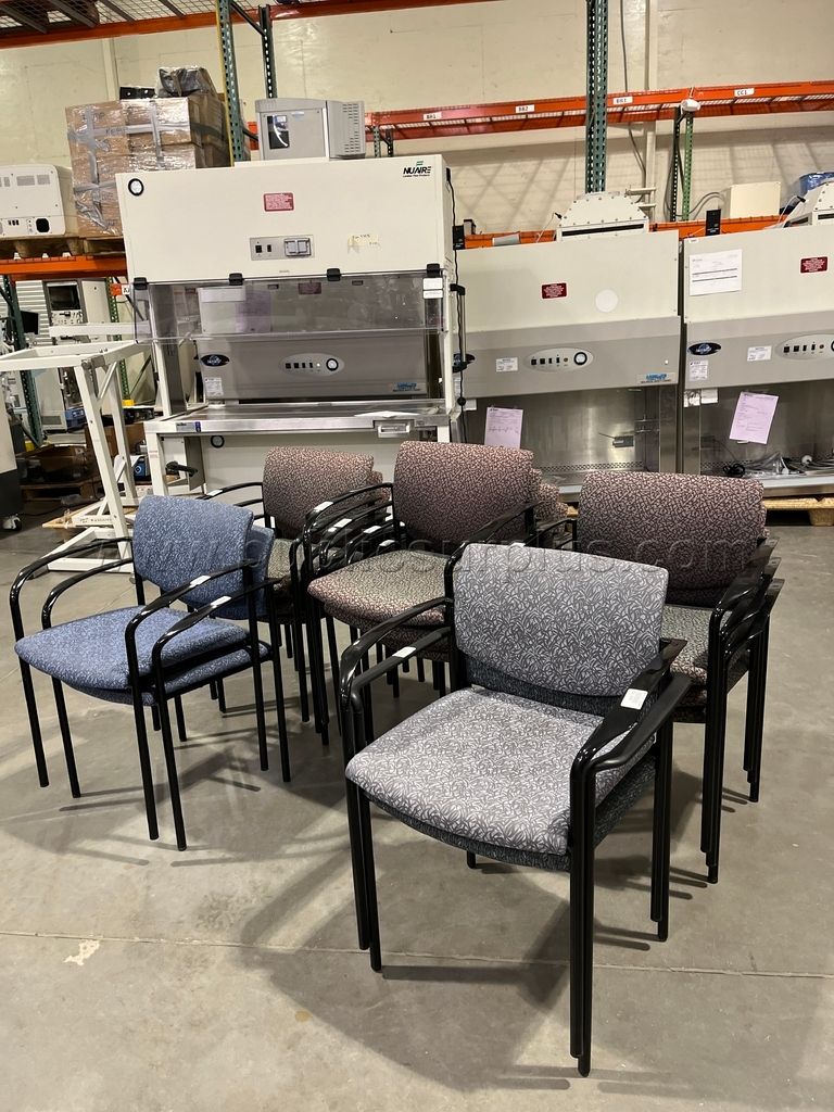 Stackable Upholstered Guest Chairs (Lot of 14) -811-104-ZW — photo 1