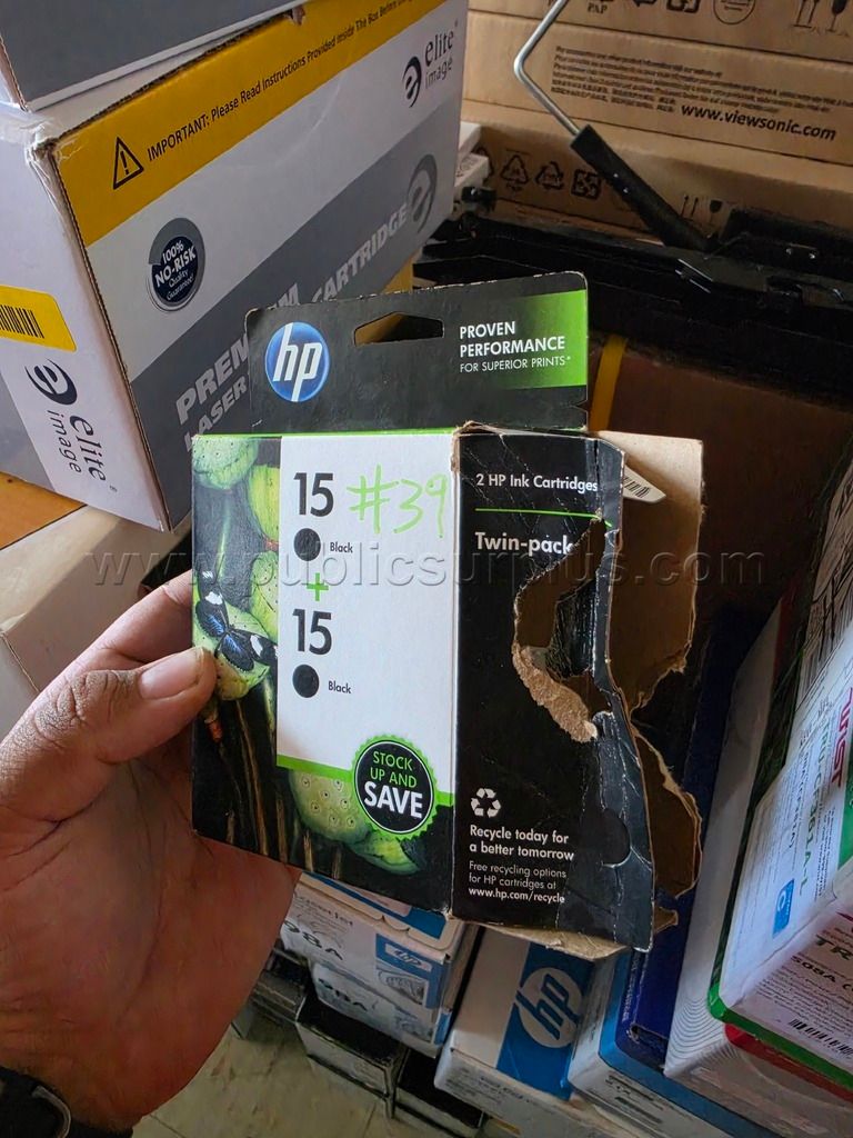 HP Ink Cartridge 15 - BLACK - photo 1