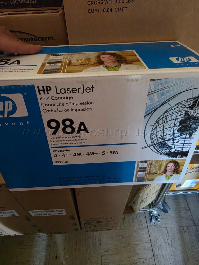 HP Ink Cartridge 92298A - BLACK - photo 1