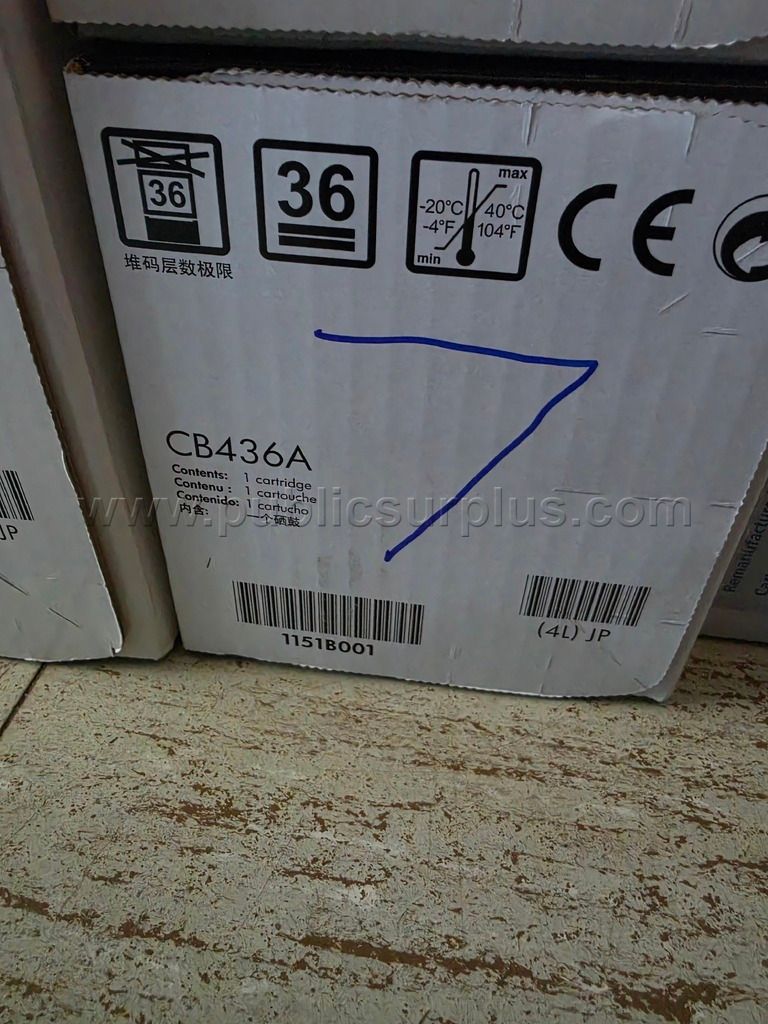 HP Ink Cartridge CB436A 36A - BLACK - photo 1