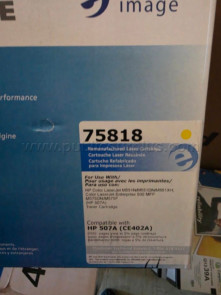 HP Ink Cartridge CE402A - YELLOW - photo 1