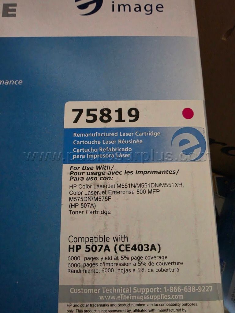 HP Ink Cartridge CE403A - MAGENTA - photo 1