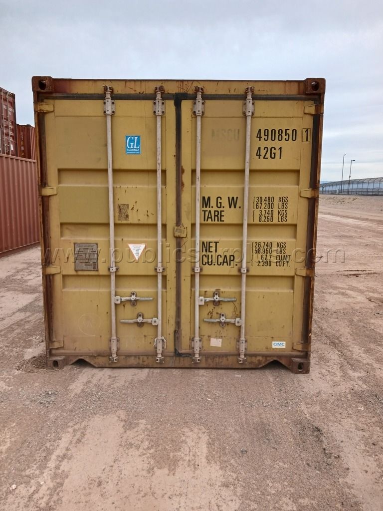 (1) 40' Storage Container - Used #490850 — photo 1