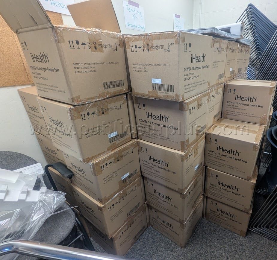 iHealth COVID-19 Antigen Rapid Test LOT Q(94 Boxes, 90 per Box) — photo 1